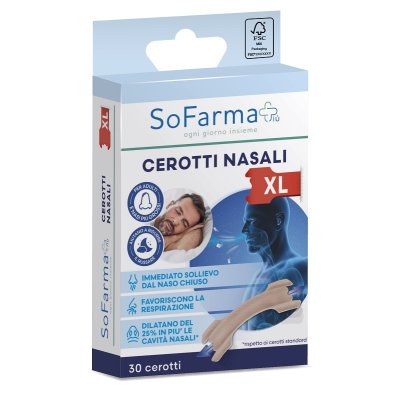 CEROTTO NASALE XXL 30PZ SF+ CEROTTO NASALE XXL 30PZ SF+