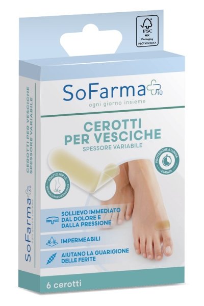 CEROTTO VESCICA PICCOLO 6PZ SF+ CEROTTO VESCICA PICCOLO 6PZ SF+
