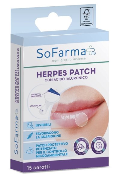 HERPES PATCH IALURONICO 15PZ SF+ HERPES PATCH IALURONICO 15PZ SF+