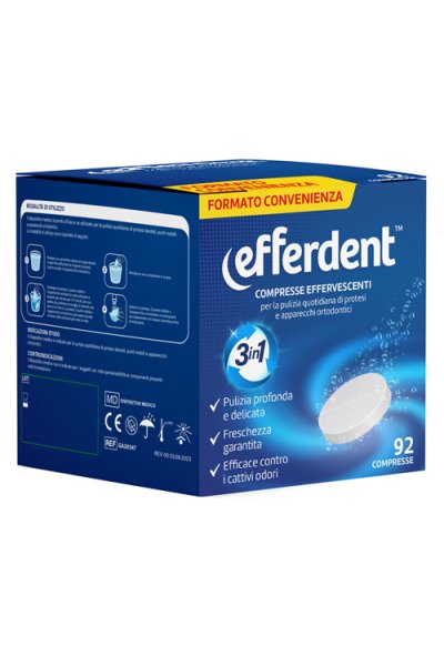 EFFERDENT EFFERVESCENTI 92CPR EFFERDENT EFFERVESCENTI 92CPR
