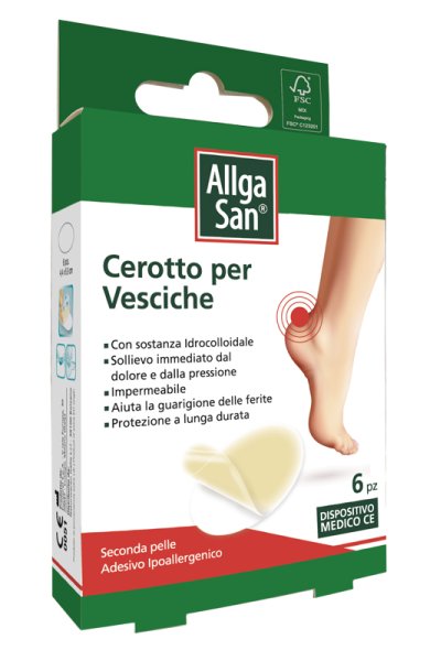 ALLGASAN CEROTTO VESCICHE 6PZ ALLGASAN CEROTTO VESCICHE 6PZ
