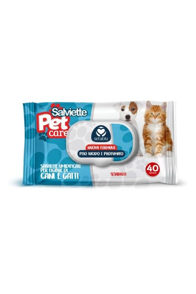 SALVIETTINE PET POP UP 40PZ SALVIETTINE PET POP UP 40PZ
