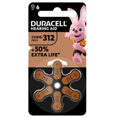 DURACELL EASY TAB 312 MARRONE DURACELL EASY TAB 312 MARRONE