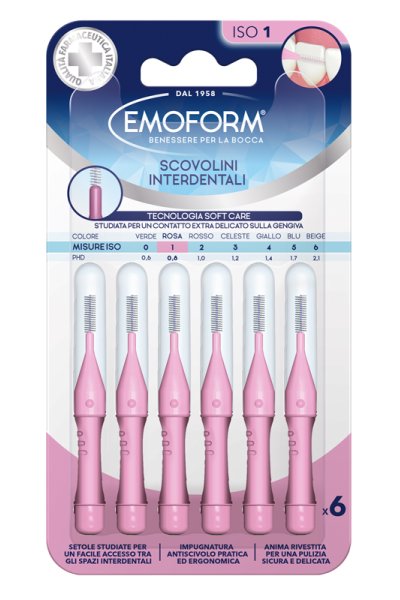 EMOFORM SCOVOLINO ISO 1 ROSA EMOFORM SCOVOLINO ISO 1 ROSA