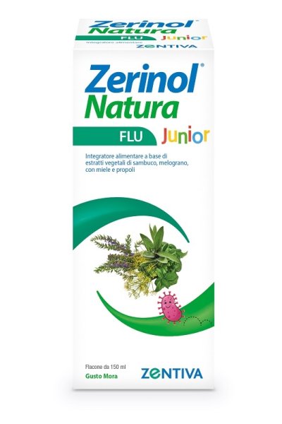 ZERINOL NATURA FLU J SCIROPPO ZERINOL NATURA FLU J SCIROPPO