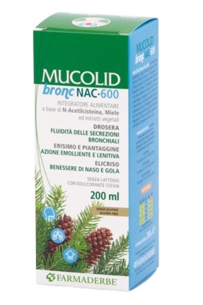 MUCOLID BRONC NAC 600 200ML MUCOLID BRONC NAC 600 200ML
