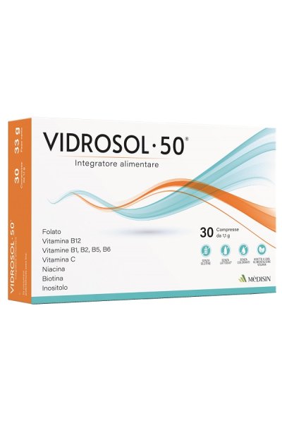 VIDROSOL 50 30CPR VIDROSOL 50 30CPR