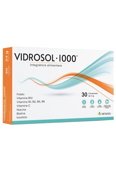 VIDROSOL 1000 30CPR VIDROSOL 1000 30CPR