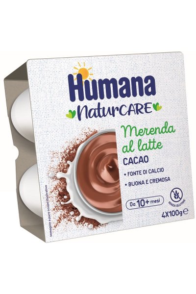 HUMANA Mer.Latte Cacao 4x100g HUMANA Mer.Latte Cacao 4x100g