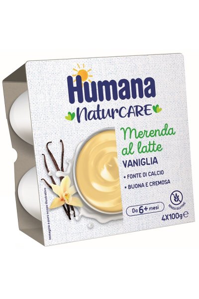 HUMANA Mer.Vaniglia 4x100g HUMANA Mer.Vaniglia 4x100g
