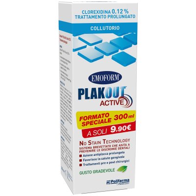 EMOFORM PLAK OUT 0,12% 300ML EMOFORM PLAK OUT 0,12% 300ML