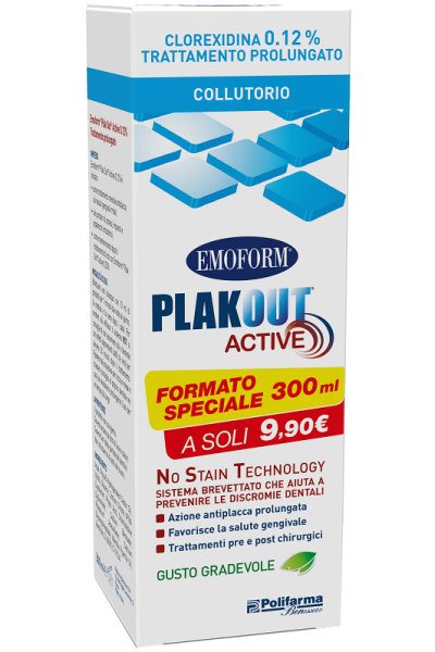 EMOFORM PLAK OUT 0,12% 300ML EMOFORM PLAK OUT 0,12% 300ML