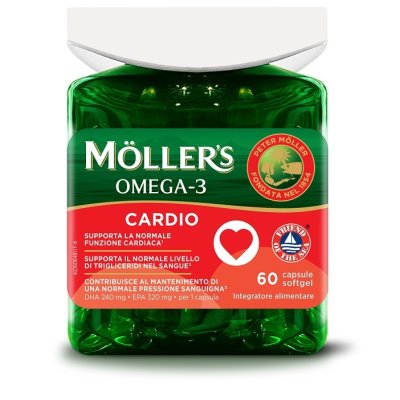 MOLLER'S OMEGA 3 CARDIO 60CPS MOLLER'S OMEGA 3 CARDIO 60CPS