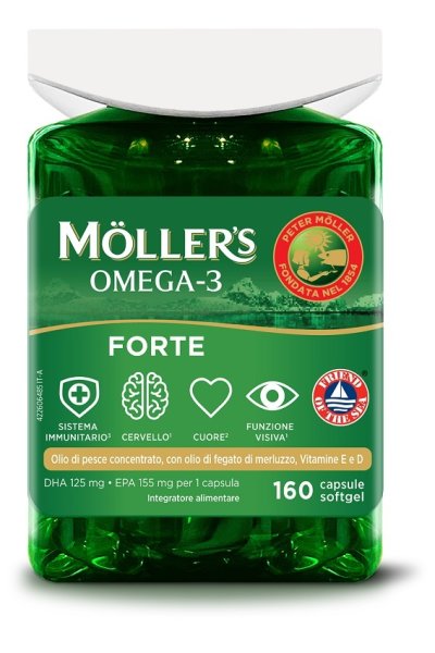 MOLLER'S OMEGA 3 FORTE 160CPS MOLLER'S OMEGA 3 FORTE 160CPS