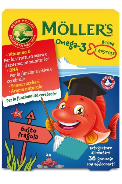 MOLLER'S Omega3 Jelly 36Gomm. MOLLER'S Omega3 Jelly 36Gomm.