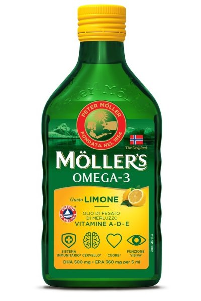 MOLLER'S OMEGA 3 OLIO LIMONE 250 MOLLER'S OMEGA 3 OLIO LIMONE 250