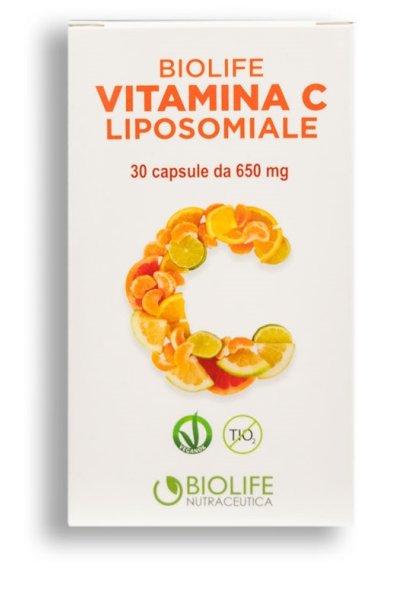 BIOLIFE VITAMINA C LIPOS 30CPS BIOLIFE VITAMINA C LIPOS 30CPS