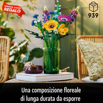 LEGO 10313 Bouquet Fiori Selvat. LEGO 10313 Bouquet Fiori Selvat.