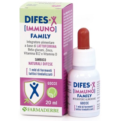 DIFES-X IMMUNO FAMILY GTT 20ML