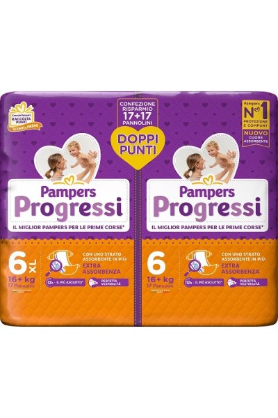 PAMPERS PROG XL PAC DPP 34PZ PAMPERS PROG XL PAC DPP 34PZ