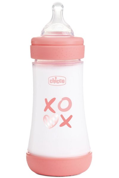 CH BIB P5 240ML MED SIL GIRL CH BIB P5 240ML MED SIL GIRL