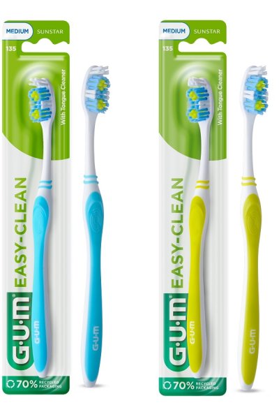 GUM EASY CLEAN TOOTHBRUSH GUM EASY CLEAN TOOTHBRUSH