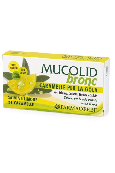 MUCOLID BRONC 24CARAMELLE SALVIA MUCOLID BRONC 24CARAMELLE SALVIA