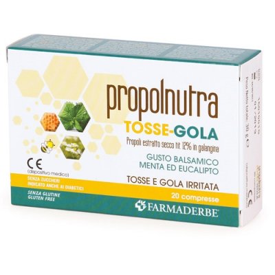PROPOLNUTRA TOSSE-GOLA 20CPR PROPOLNUTRA TOSSE-GOLA 20CPR