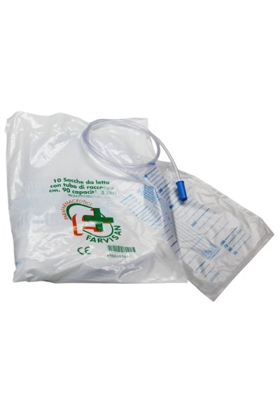 SACCHE URINA LETTO 10PZ FARVISAN SACCHE URINA LETTO 10PZ FARVISAN