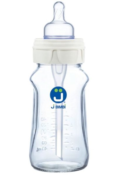 J BIMBI BIBERON VETRO SIL.260ML J BIMBI BIBERON VETRO SIL.260ML