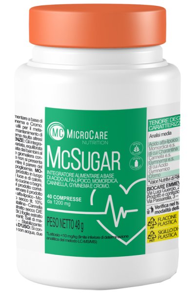 MC SUGAR 40CPR MC SUGAR 40CPR