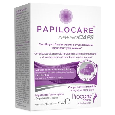 PAPILOCARE IMMUNOCAPS 30CPS PAPILOCARE IMMUNOCAPS 30CPS