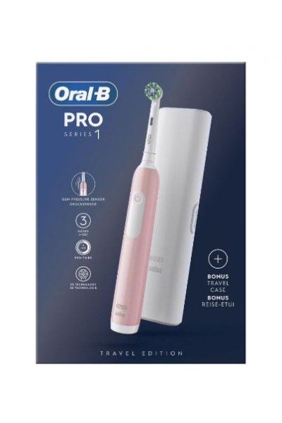 ORALB PRO 1 ROSA SPAZZ ELET+TC ORALB PRO 1 ROSA SPAZZ ELET+TC