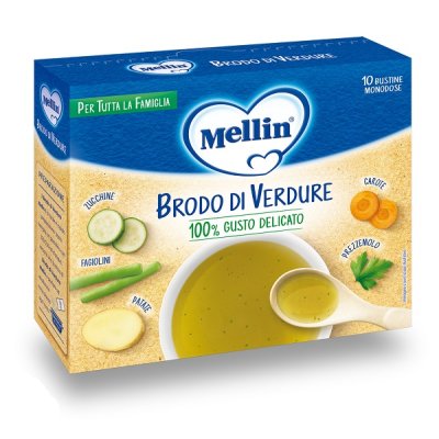 MELLIN BRODO DI VERDURE 10X8G MELLIN BRODO DI VERDURE 10X8G