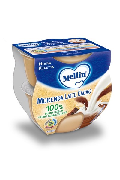 MELLIN MER LATTE CACAO 2X100G MELLIN MER LATTE CACAO 2X100G
