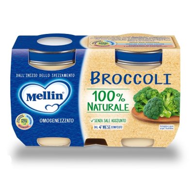 MELLIN-OMO BROCCOLI 2X125G MELLIN-OMO BROCCOLI 2X125G