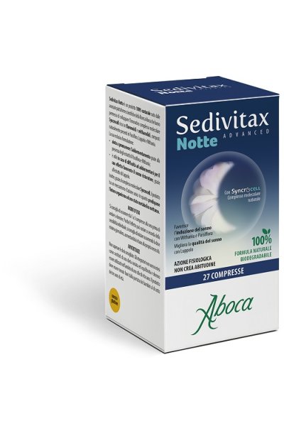 SEDIVITAX NOTTE ADVANCED 27CPR SEDIVITAX NOTTE ADVANCED 27CPR