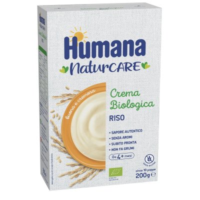 HUMANA CREMA DI RISO BIO 200G HUMANA CREMA DI RISO BIO 200G