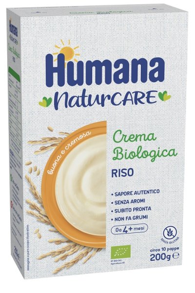 HUMANA CREMA DI RISO BIO 200G HUMANA CREMA DI RISO BIO 200G
