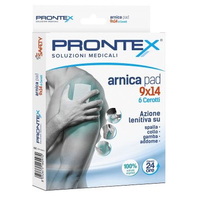 PRONTEX ARNICA PAD 9X14 6CER PRONTEX ARNICA PAD 9X14 6CER