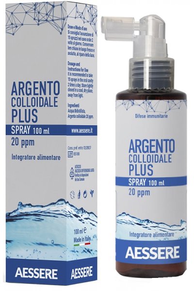 ARGENTO COLLOIDALE PLUS 20PPM ARGENTO COLLOIDALE PLUS 20PPM