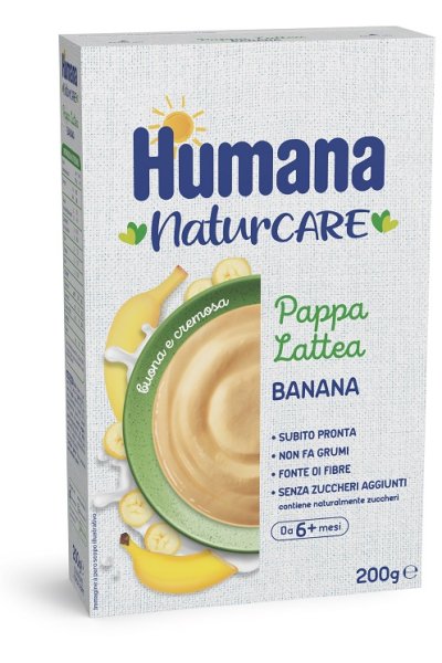 HUMANA PAPPA LATTEA BANANA200G HUMANA PAPPA LATTEA BANANA200G
