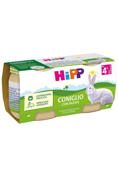 HIPP OMOG CONIGLIO VERD 2X80G HIPP OMOG CONIGLIO VERD 2X80G