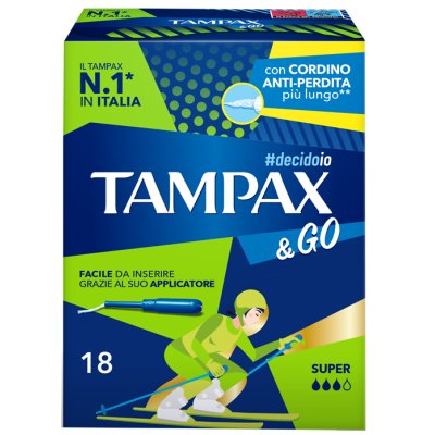 TAMPAX &GO SUPER 18PZ