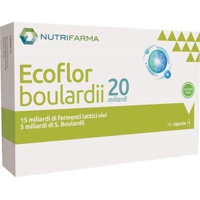 ECOFLOR BOULARDII 20MLD 10CPS