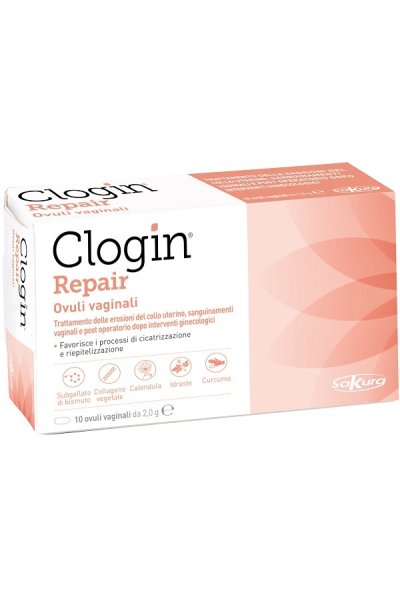 CLOGIN REPAIR OVULI VAG 10OV CLOGIN REPAIR OVULI VAG 10OV