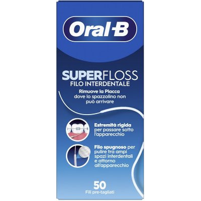 ORALB MAN FILO SUPERFLOSS NEW ORALB MAN FILO SUPERFLOSS NEW