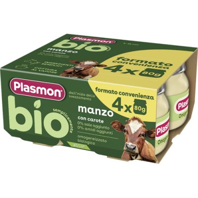 PLASMON BIO OMOG MANZO 4PZ