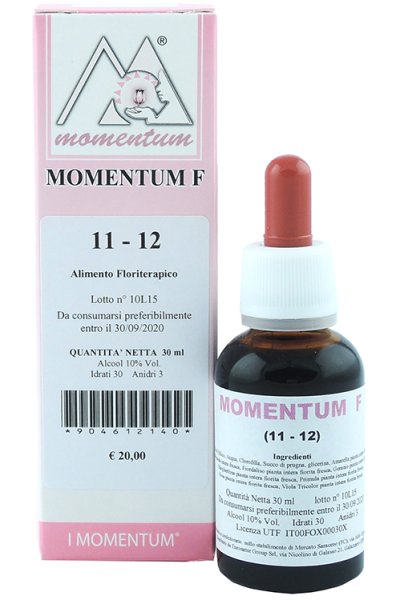 MOMENTUM F 11-12 GOCCE 30ML MOMENTUM F 11-12 GOCCE 30ML