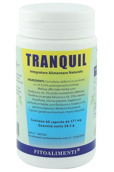TRANQUIL CAPSULE 60CPS EURONATUR TRANQUIL CAPSULE 60CPS EURONATUR